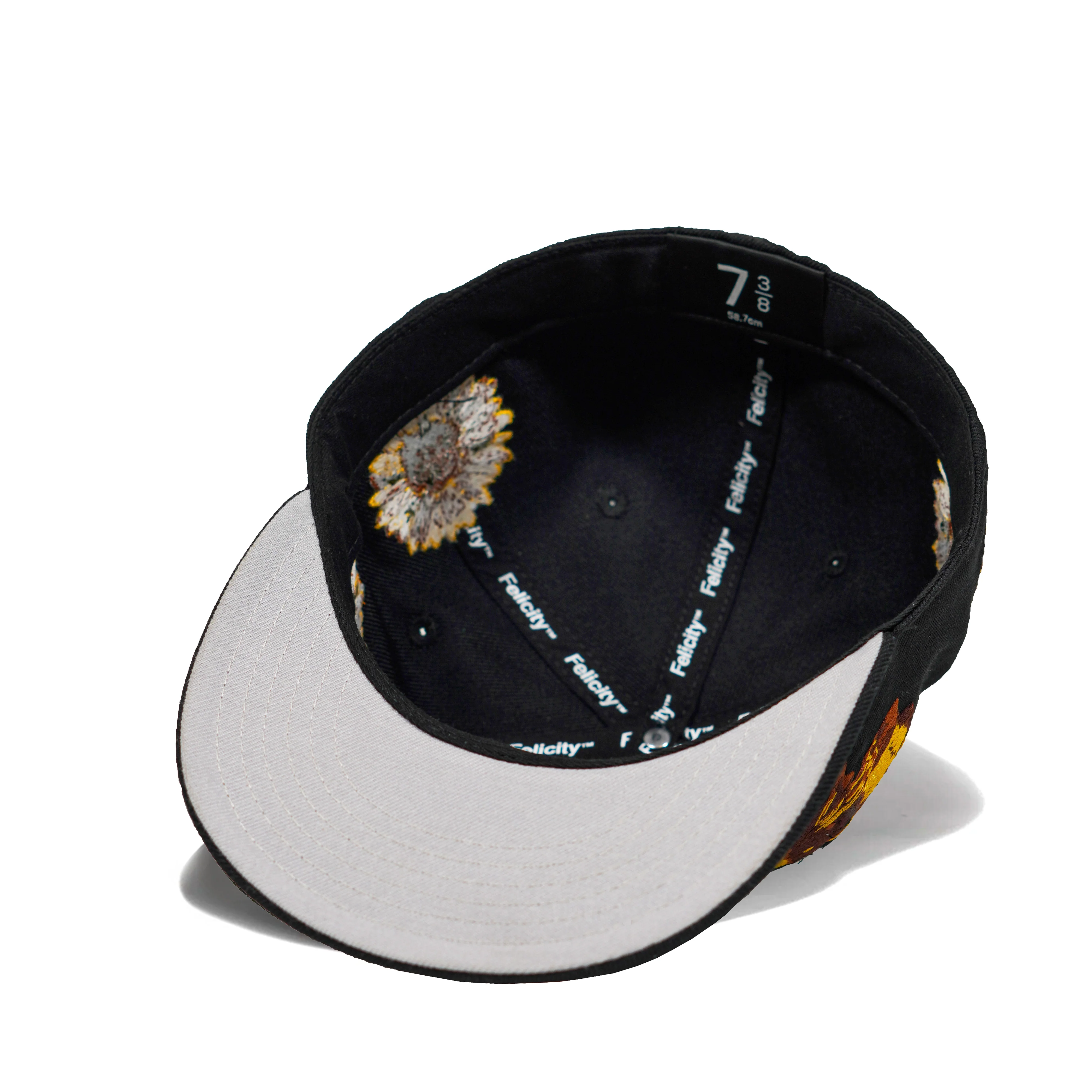 Flower Boy "Felicity" Fitted Black - Image 4
